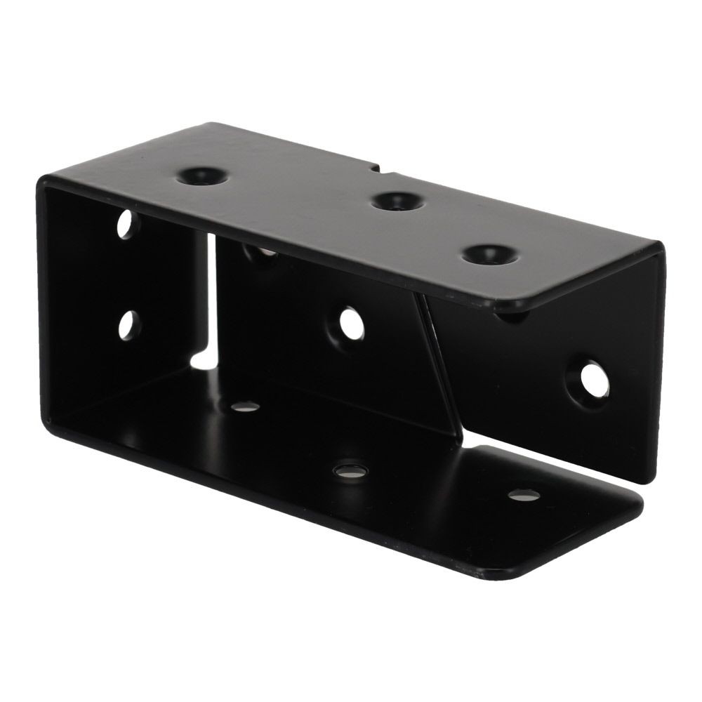 ２&times;４金具 受け金具４１&times;９１, 黒, 受け金具