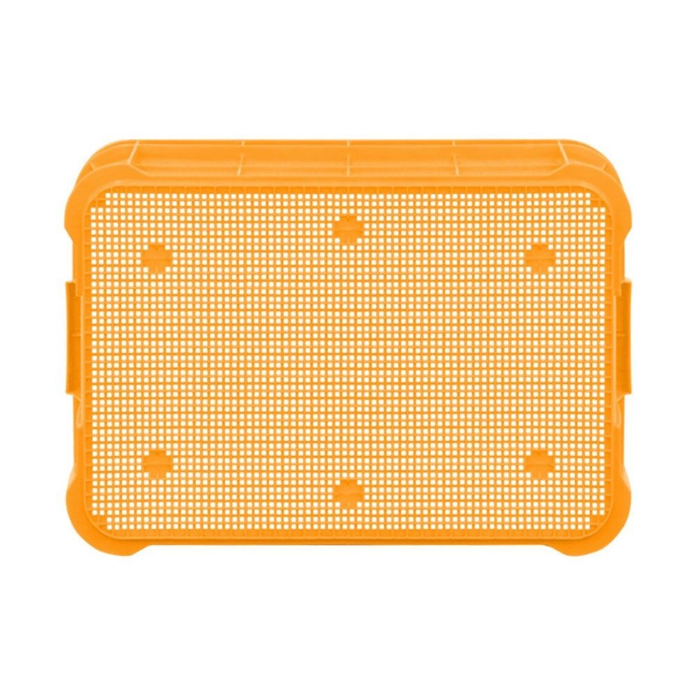 サンコー サンテナー B#25-2 オレンジ 102502-00 ×10個セット【メーカー直送・代引不可】【法人限定】, オレンジ, 10P