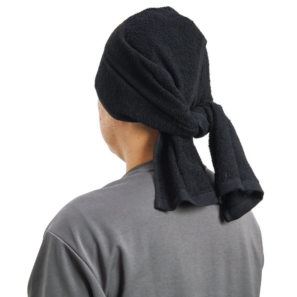 ウィザ WIZ'A頭にしっかり巻けるロングワークタオル, ブラウン, ロング