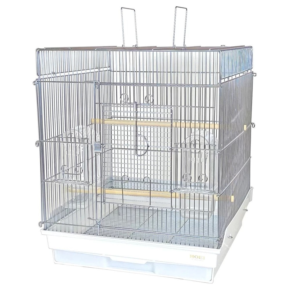 HOEI　465手のりケージ, ホワイト, 幅465 ・奥行き465 ・高さ565mm