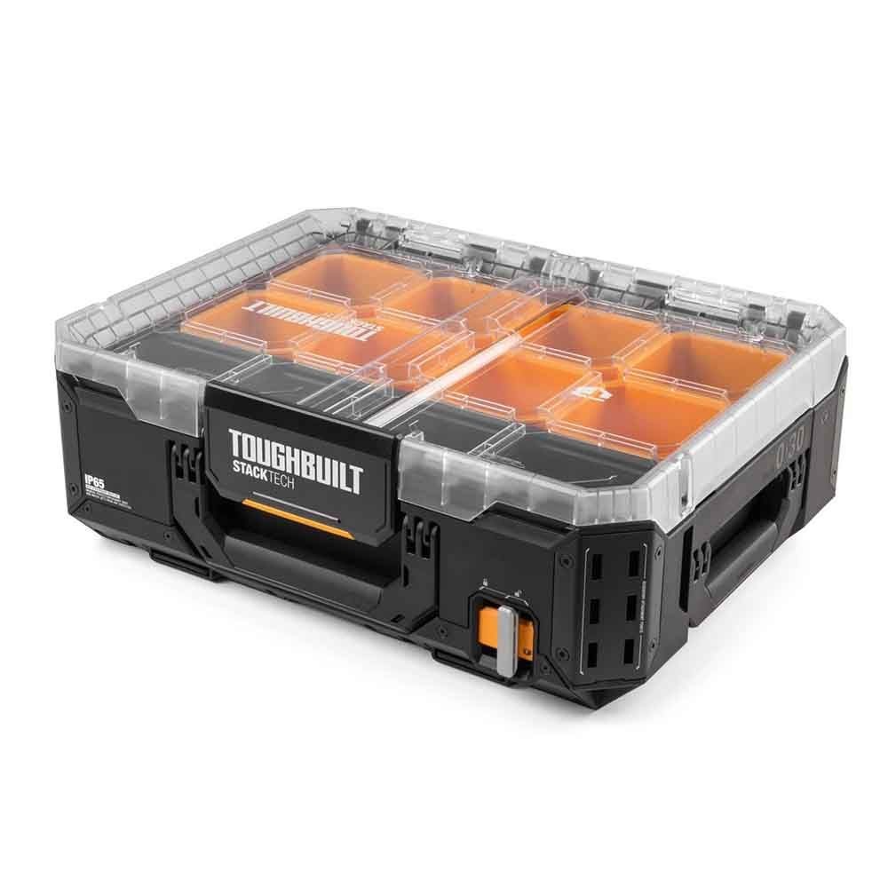 TOUGHBUILT（タフビルト）STACK TECH(スタックテック) 　オーガナイザー 75LB, ブラック, TB-B1-O-30