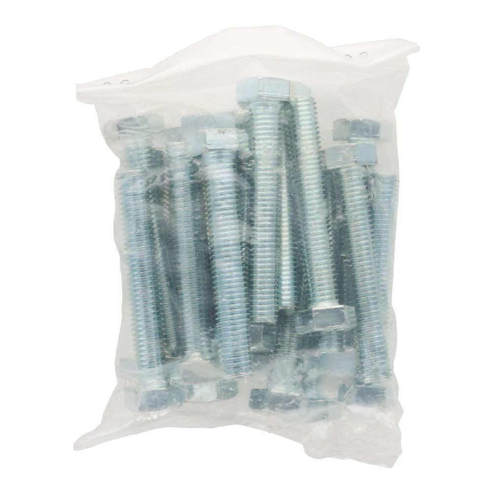 ユニクロ　六角ボルト　Ｍ１２&times;７５　２０入, ボルト, 20個入り