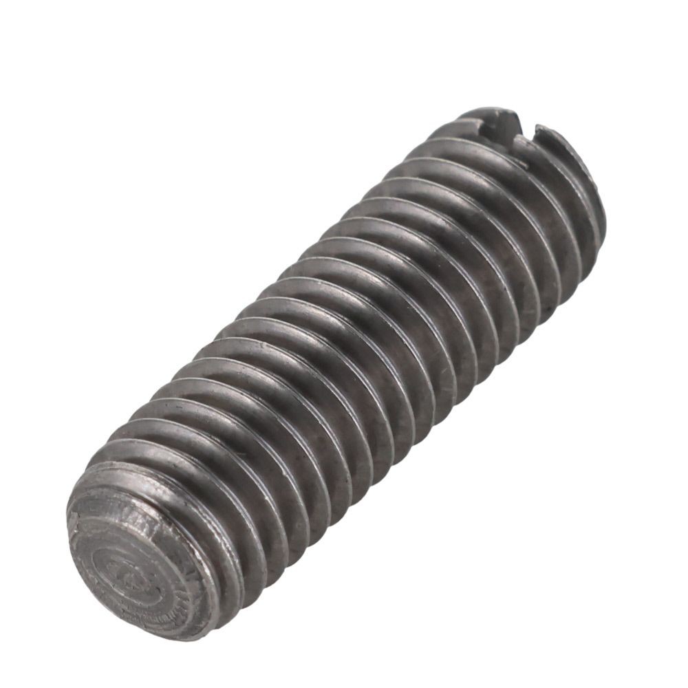 ＯＨＳＡＴＯ　鉄キジ　スリワリ付　トメネジ　平サキ　Ｍ８&times;２５, シルバー, M8&times;25mm