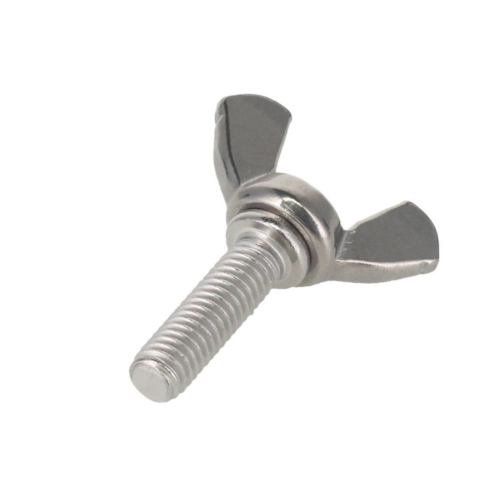 ステンレス　蝶ボルト　Ｍ６&times;２０　１入, シルバー, M6&times;20mm