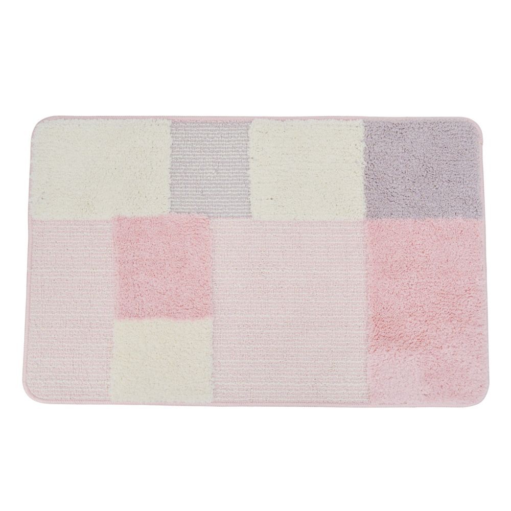 玄関マット　リトム　５０Ｘ８０ＣＭ　ピンク, ピンク, 50×80cm