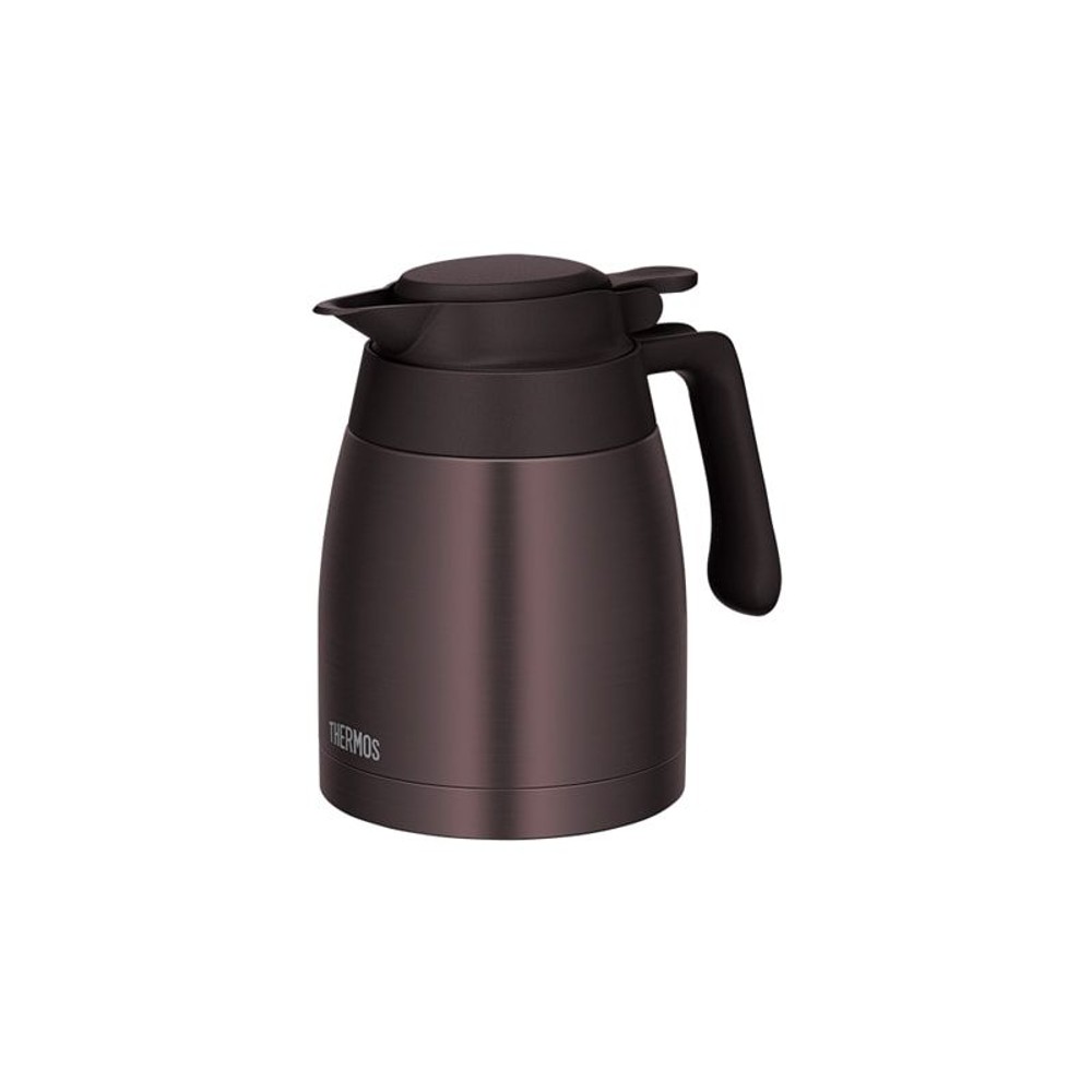 サーモス　ステンレスポット　ＴＴＧー１０００　ＢＷ, ブラウン, 1.0L