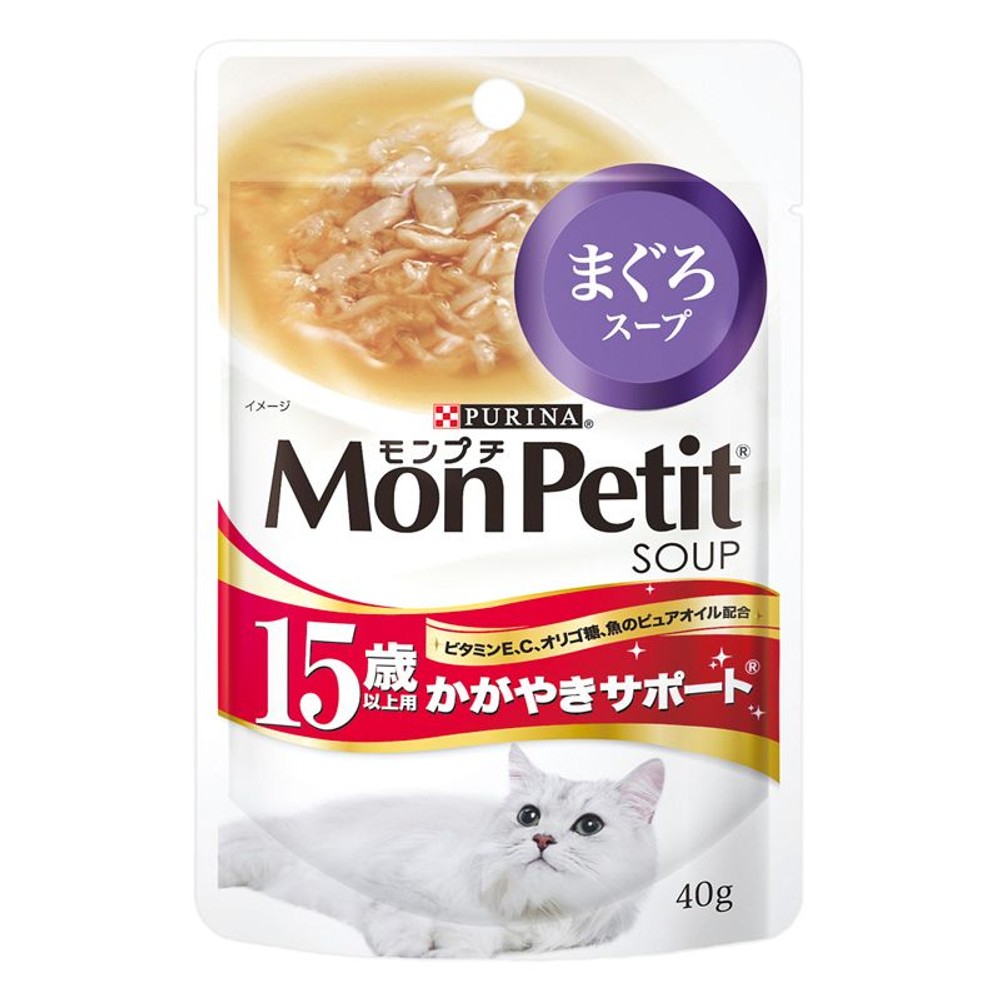 モンプチパウチスープ　15歳以上　かがやきサポート40ｇ, その他カラー１, その他サイズ１