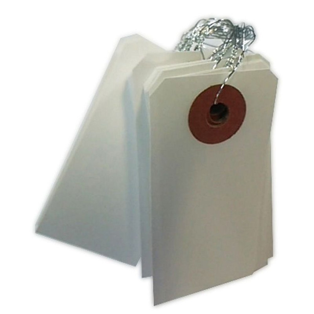 針金荷札　白2号　50枚入り（小分け）, その他カラー１, 小