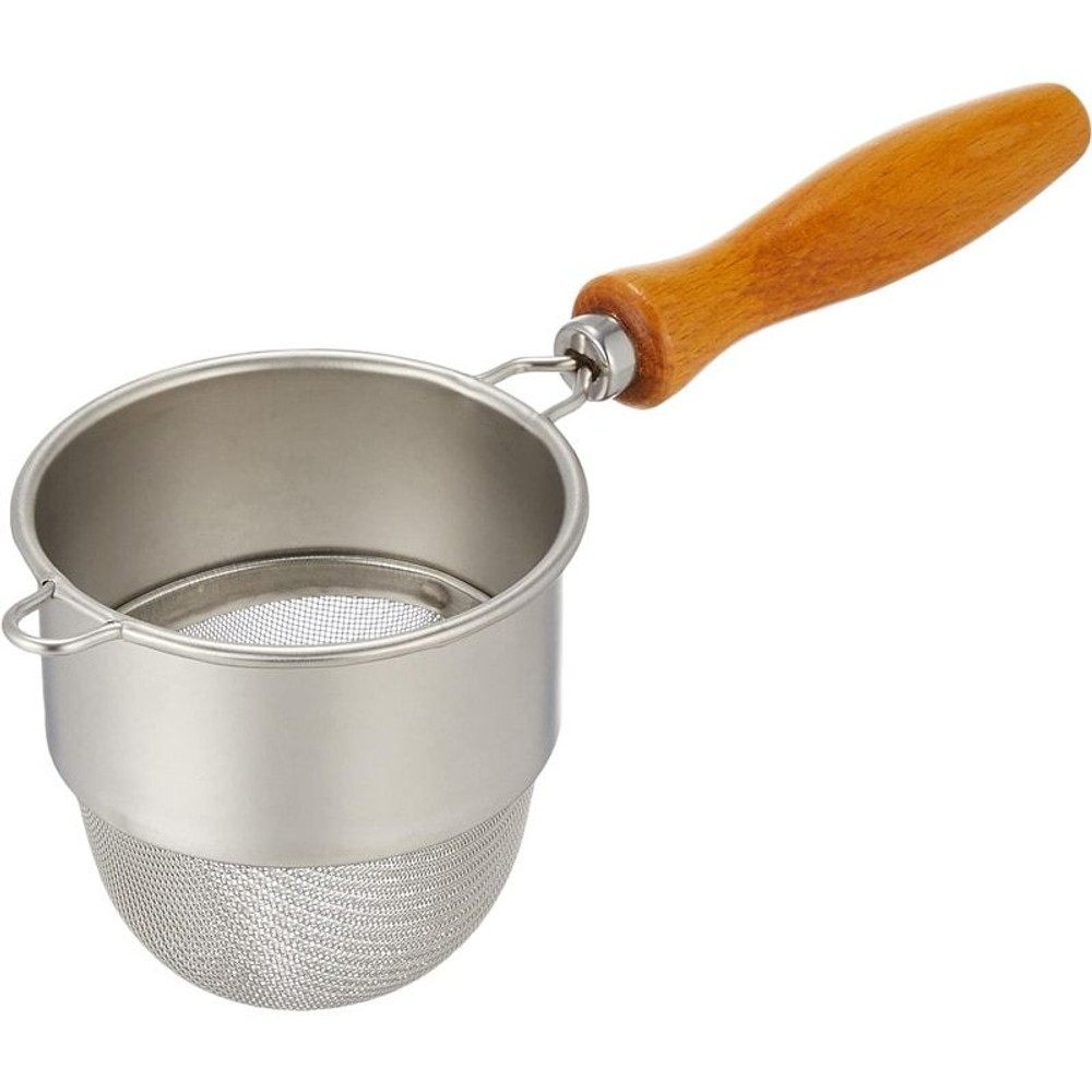 木柄茶こし　深型　83ｍｍ, 深型, 深さ：80(mm)