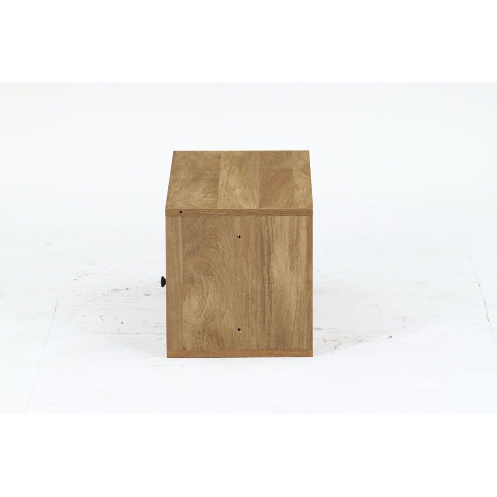 不二貿易 ＥＺＢＯ　コネクトボックス　引出１杯　ＮＡ【メーカー直送・代引不可】, ナチュラル, 幅600mm×奥行320mm×高さ310mm