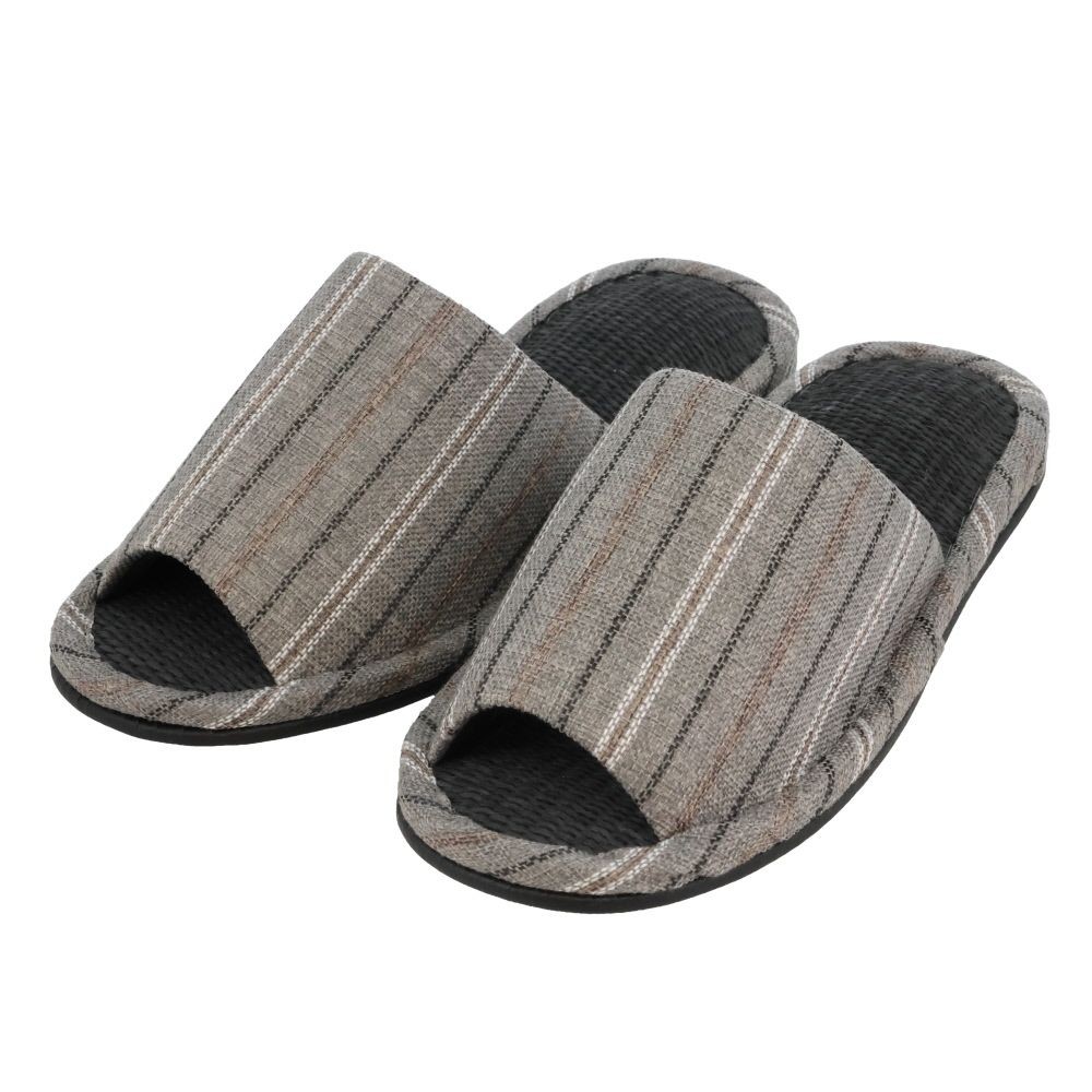 黒布紙ストライプ　Ｌ　グレー, グレー, Lサイズ