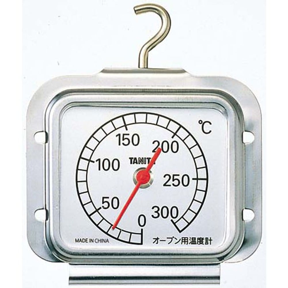 タニタ　オーブン用温度計　　5493, ステンレス, 0〜300℃