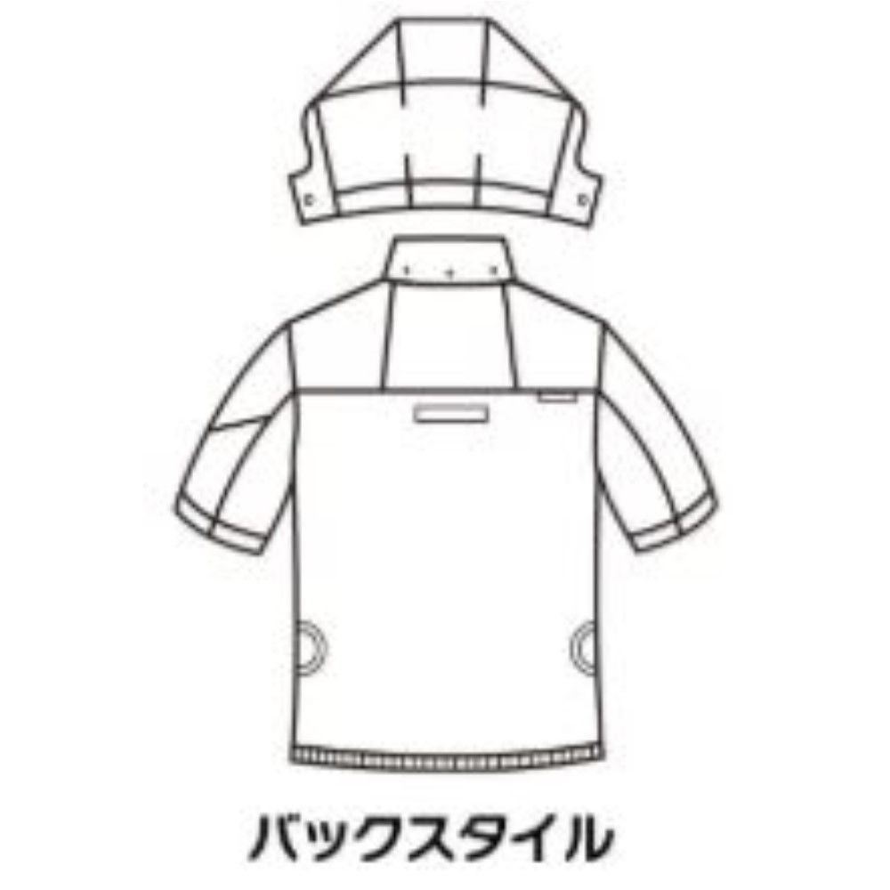 BURTLE AIRCRAFT バートル エアークラフト AC2076 ブラック, ブラック, Mサイズ