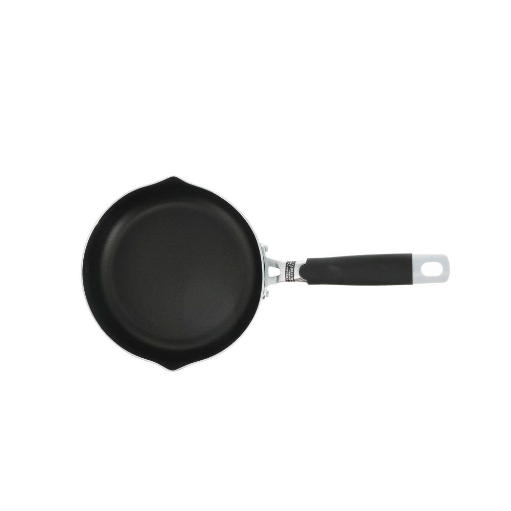 ウィザ WIZ'A フライパンにもなる雪平鍋, シルバー(18), 18cm