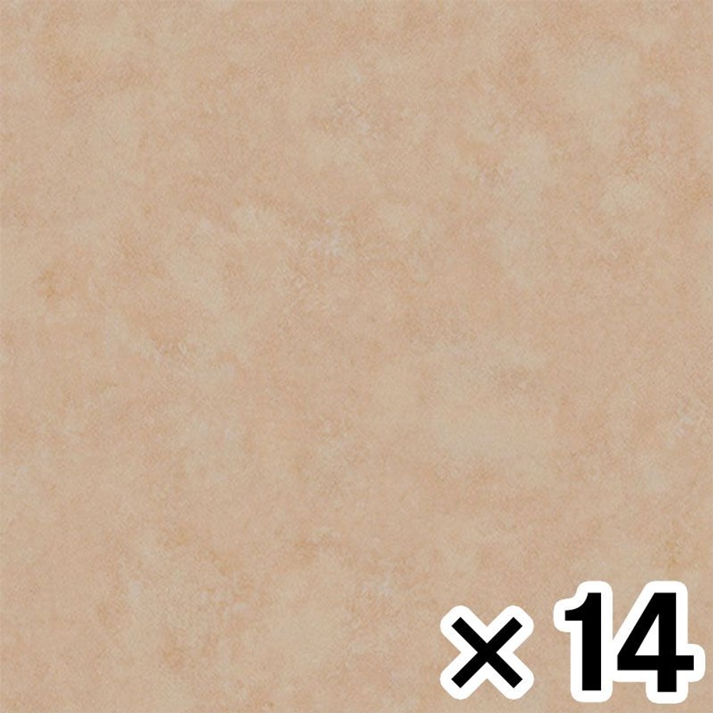 東リ ロイヤルストーン ＰＳＴ４１２４&times;14枚セット, イタリアンテラコッタ, 幅450mm&times;奥行450mm&times;高さ3mm