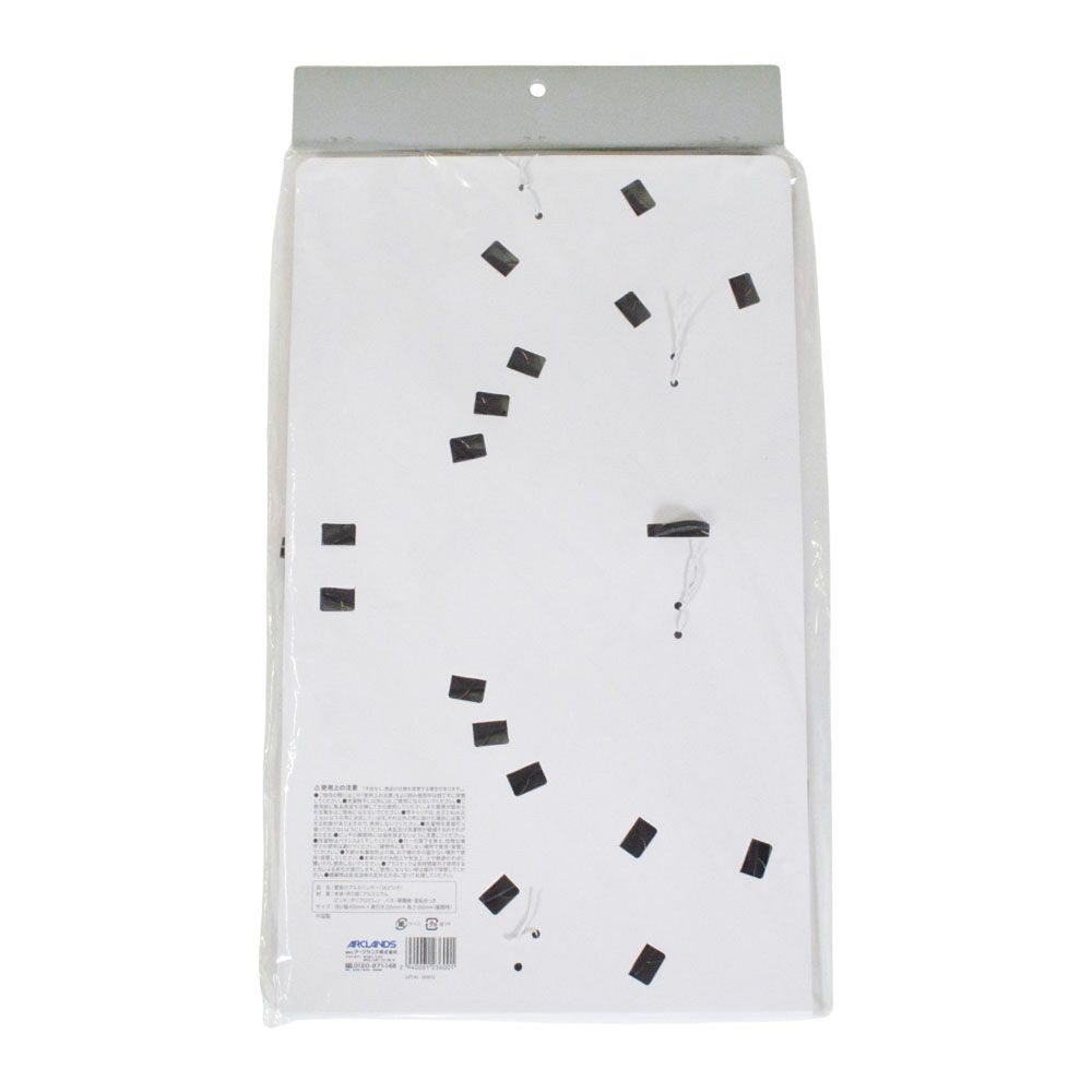 WIZ'A ウィザ 壁掛けアルミ洗濯ハンガー１６ピンチ, ブラック, 16P