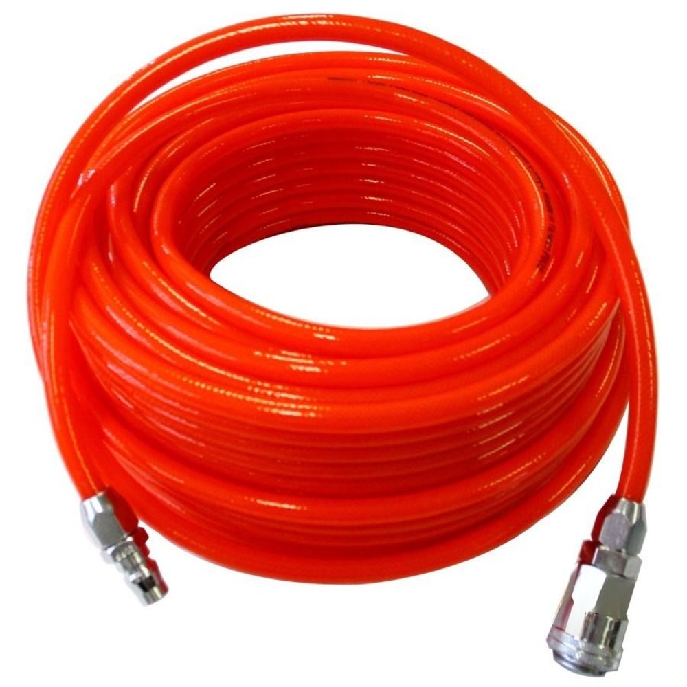 GREATTOOL エアーホース ワンタッチタイプ 内径6.5mm&times;外径10mm 30m GT6510-30, 赤, 30m