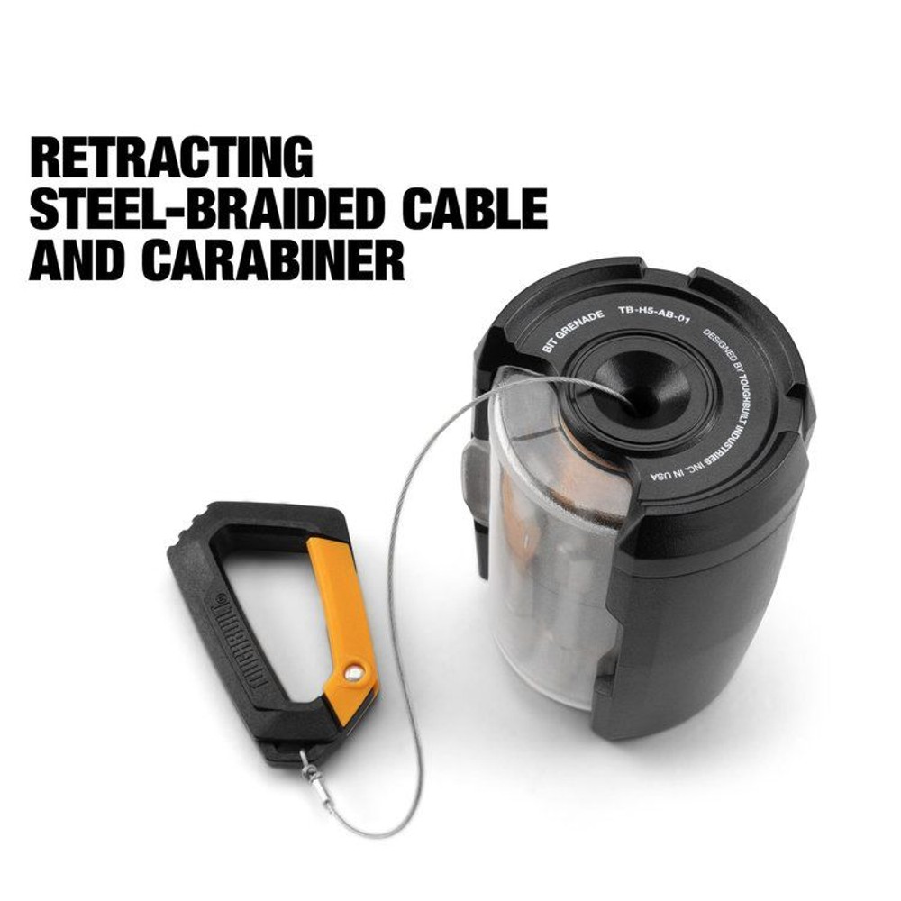 TOUGHBUILT（タフビルト）　ラチェットマルチビットドライバー　24ビットセット　TB-H5S2-MR-A, 黒, TB-H5S2-MR-A