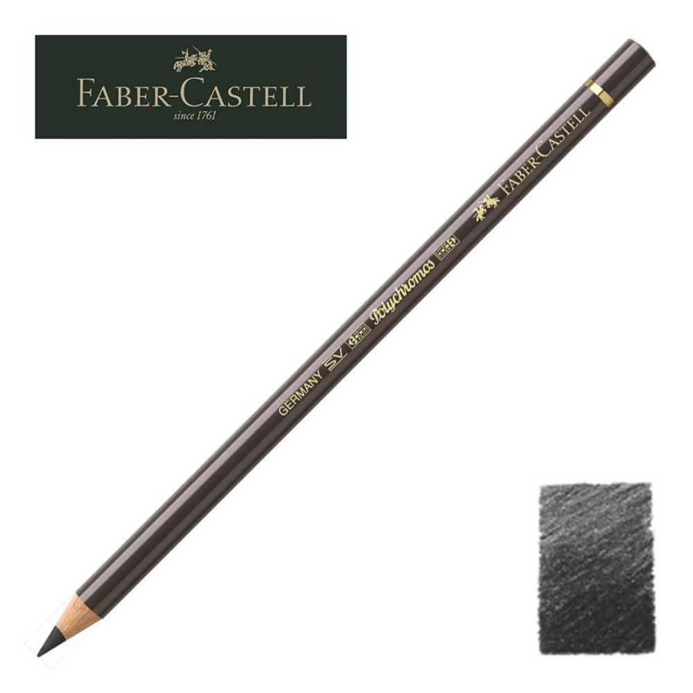 ファーバーカステル ポリクロモス色鉛筆・単色 175 （ダークセピア） 110175, 175 ダークセピア, 単色 175