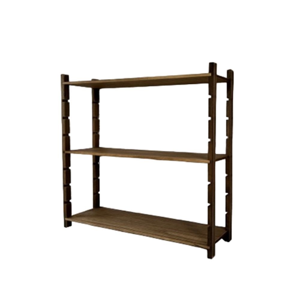 エイジングボード棚板3段ラックセット ブラウン, ホワイト, 910&times;300mm