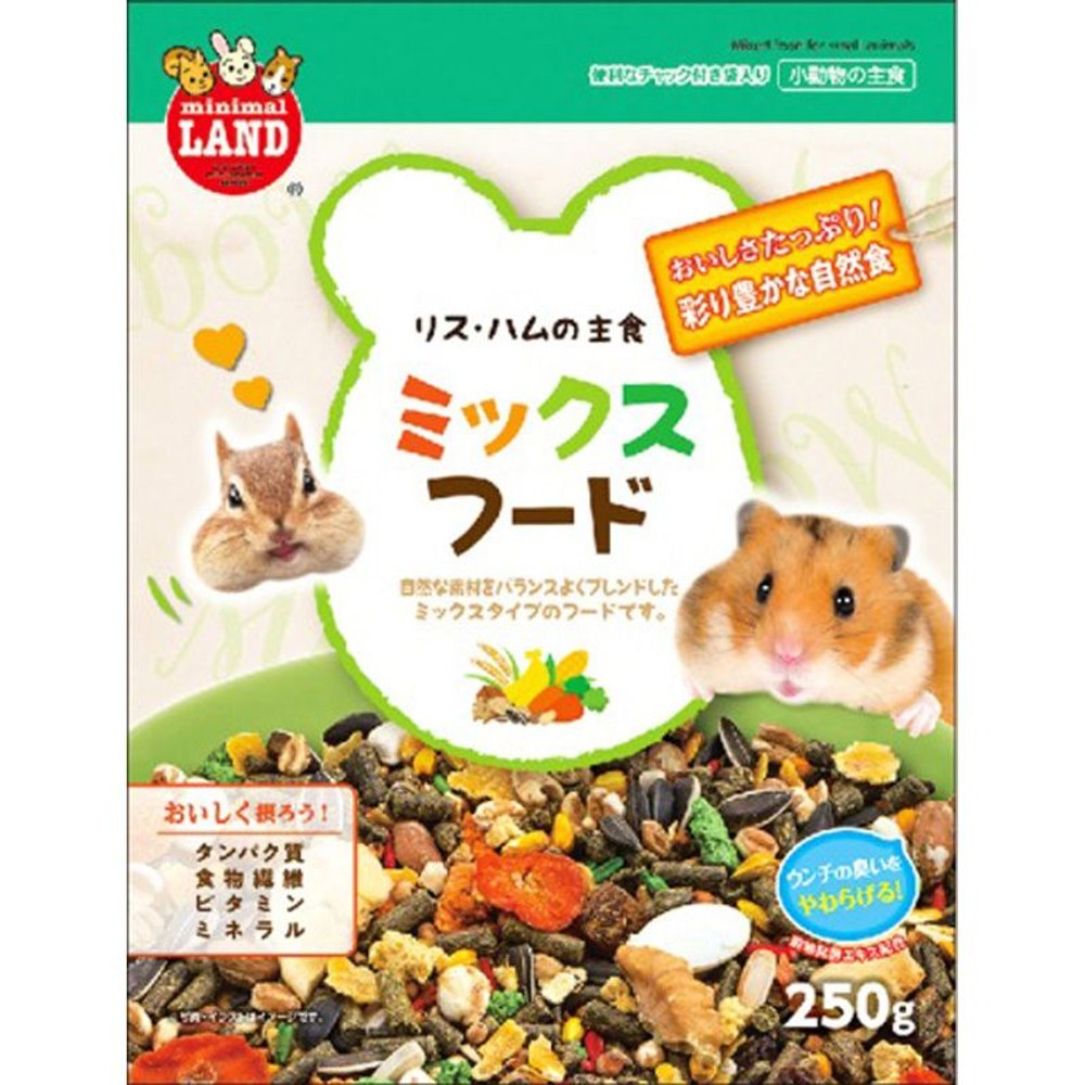 マルカン　リス・ハムの主食ミックスフード　250ｇ, その他カラー１, その他サイズ１