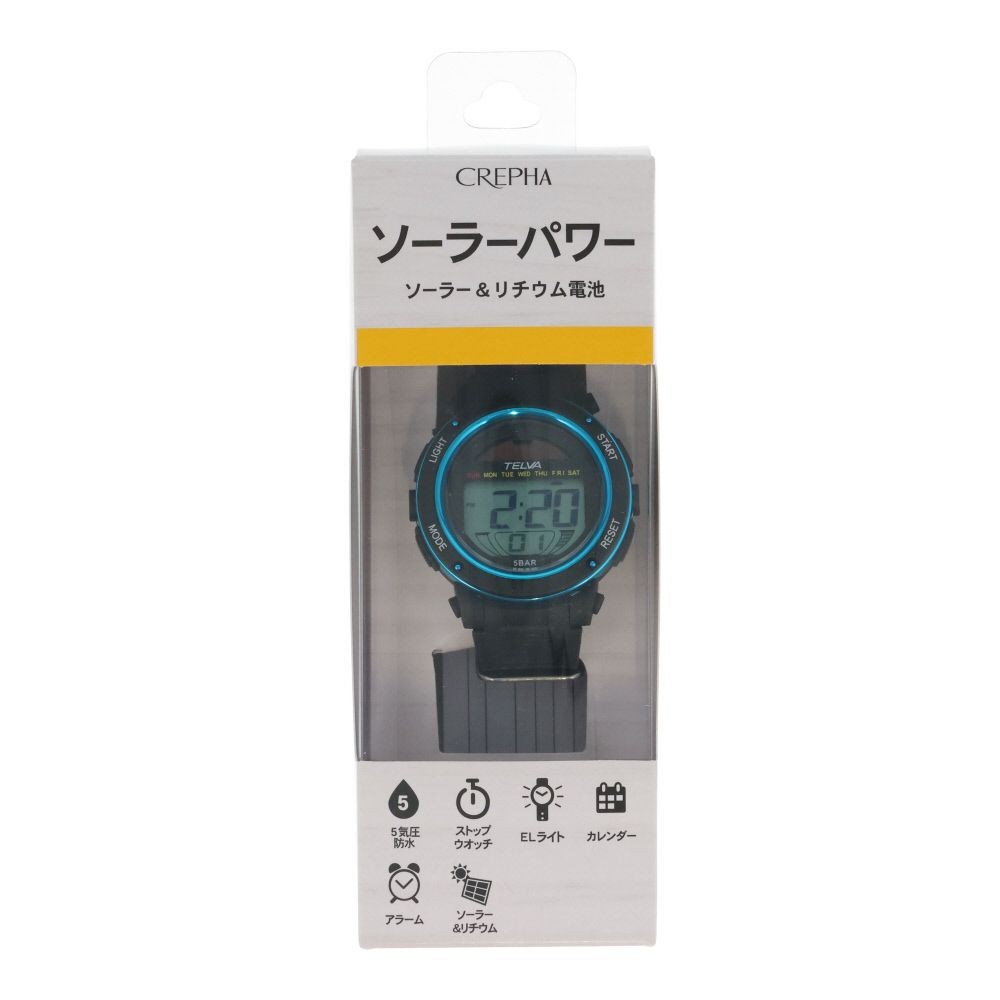 クレファー　ウォッチ, ブルー, メンズ