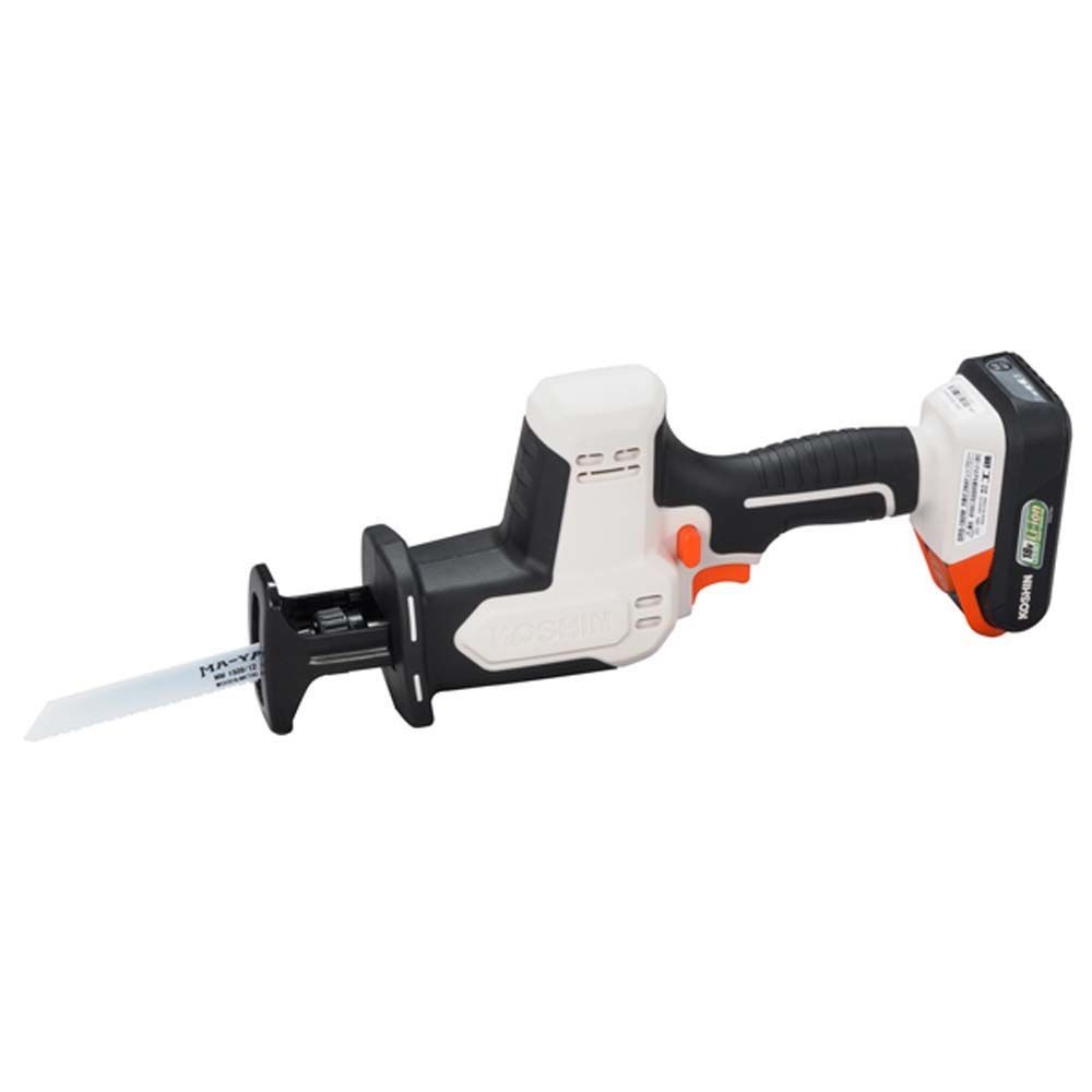 工進　充電式2WAYレシプロソー   SRS-180W, ホワイト, SRS-180W