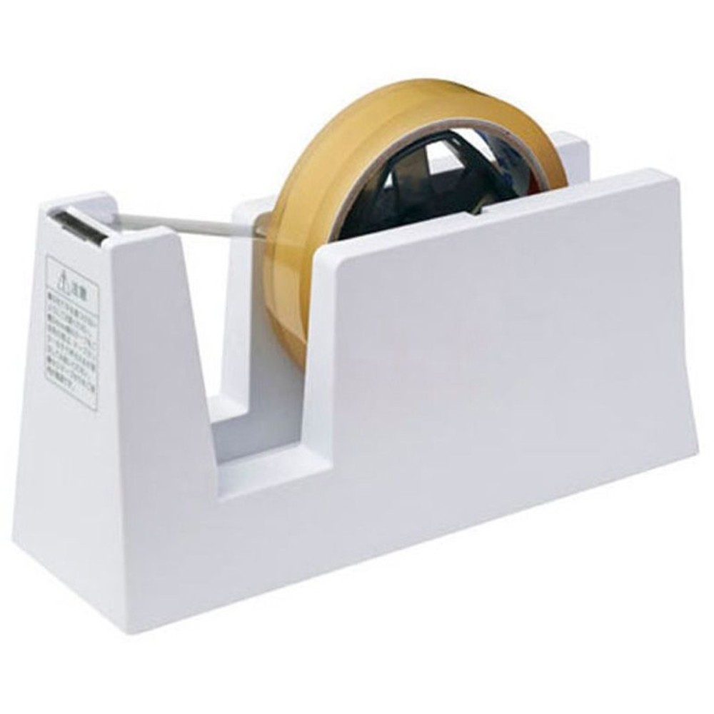 ニチバン　テープカッター　直線美ビジネス　白　TC-CBE5, 白, 大巻用