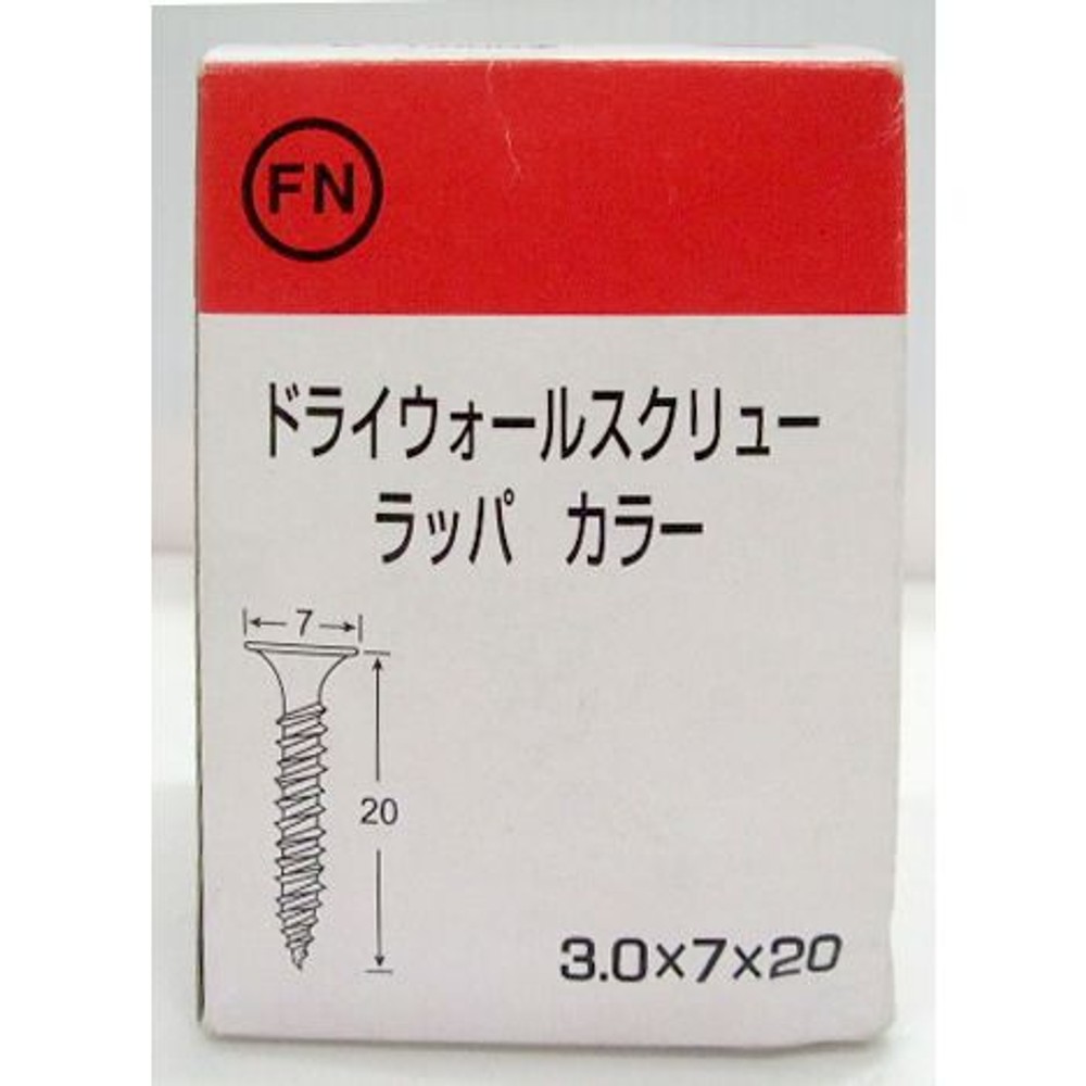 軽天ビス　ラッパ カラー 約１０００本入り, -, 1000本入り