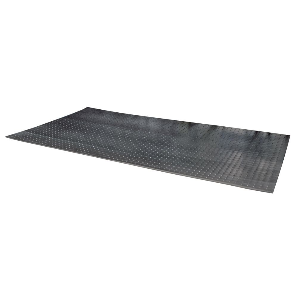 ゴム敷マット　約１０ｍｍ&times;１ｍ&times;２ｍ, ブラック, １ｍ&times;２ｍ
