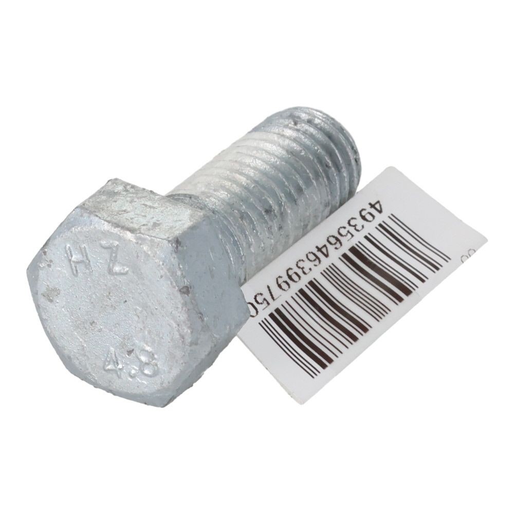 ドブめっき　六角ボルト　Ｍ１２&times;３０ｍｍ　バラＪＡＮ付, ボルト, M12&times;30