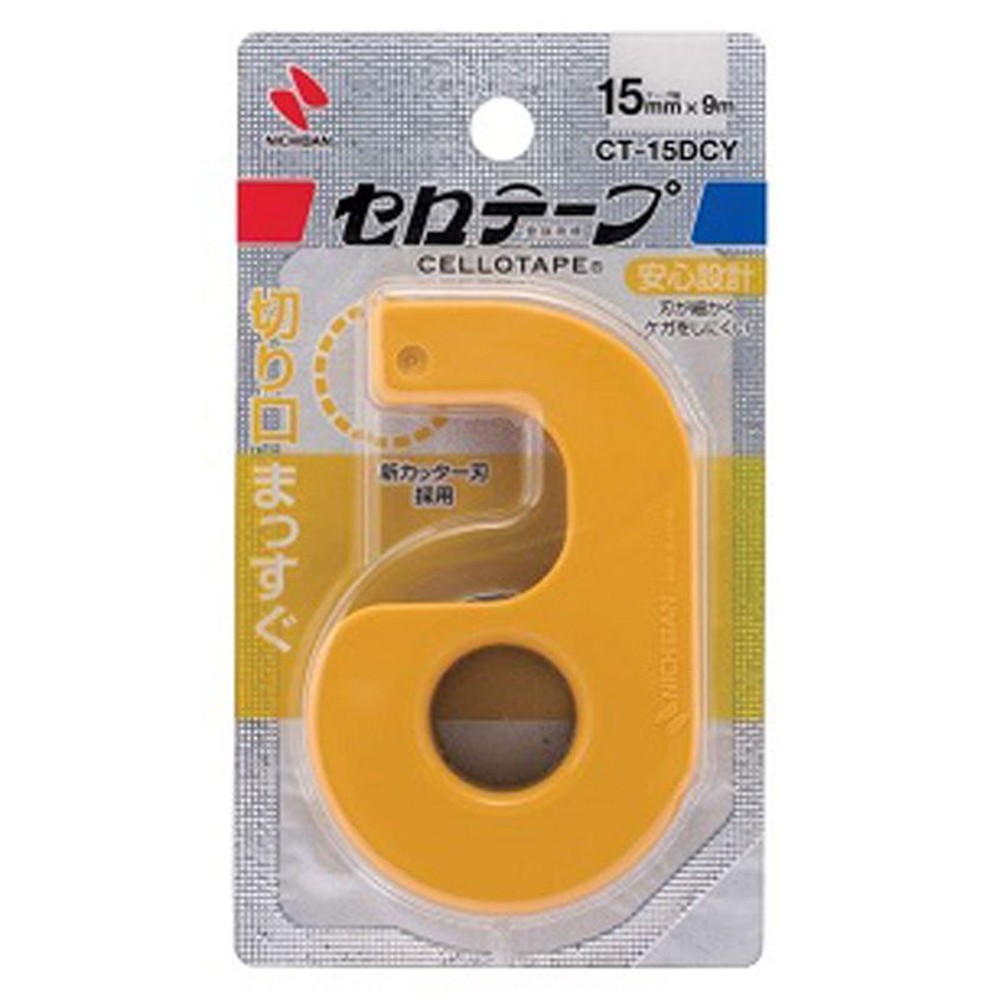 ニチバン　セロテープ小巻　まっすぐ切れるタイプ, ブルー, 12mm×11m