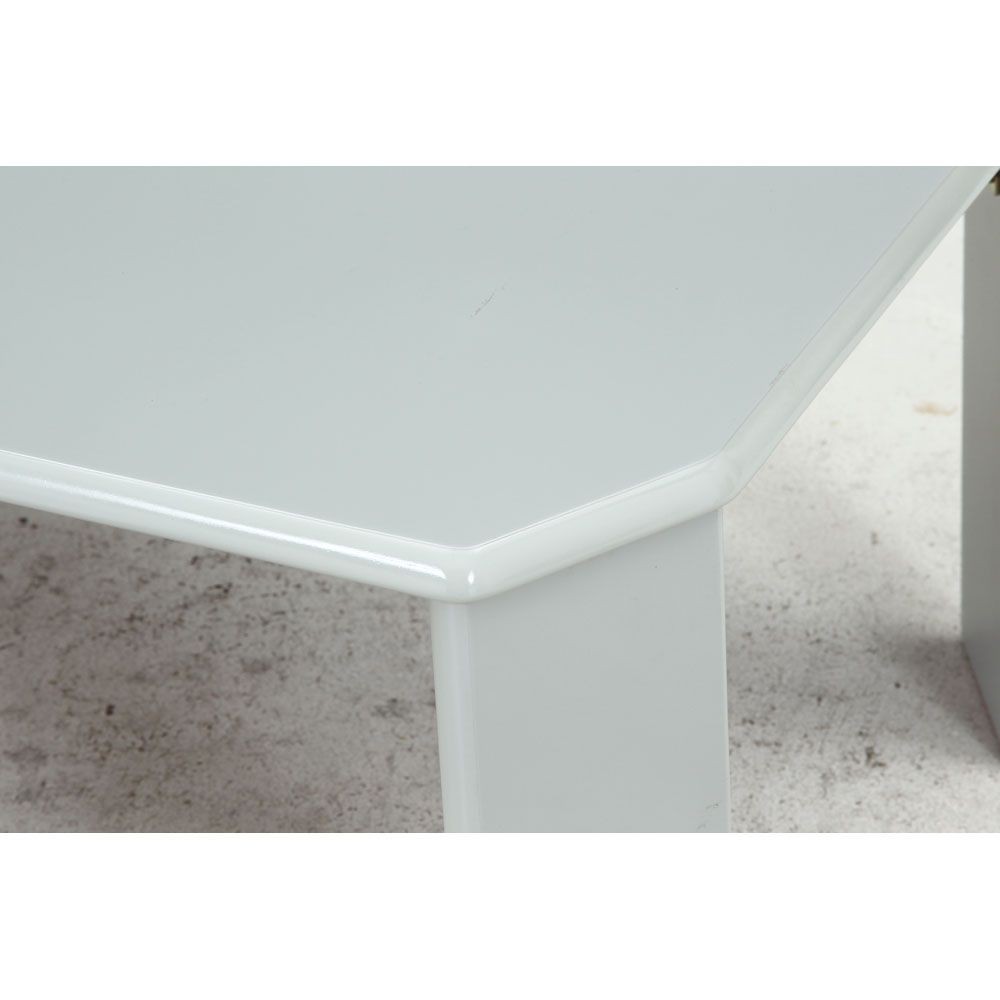 不二貿易 ＵＶローテーブル　ルーチェ　７５ライトグレー（４２８Ｃ）【メーカー直送・代引不可】, ライトグレー, 幅750mm&times;奥行500mm&times;高さ320mm