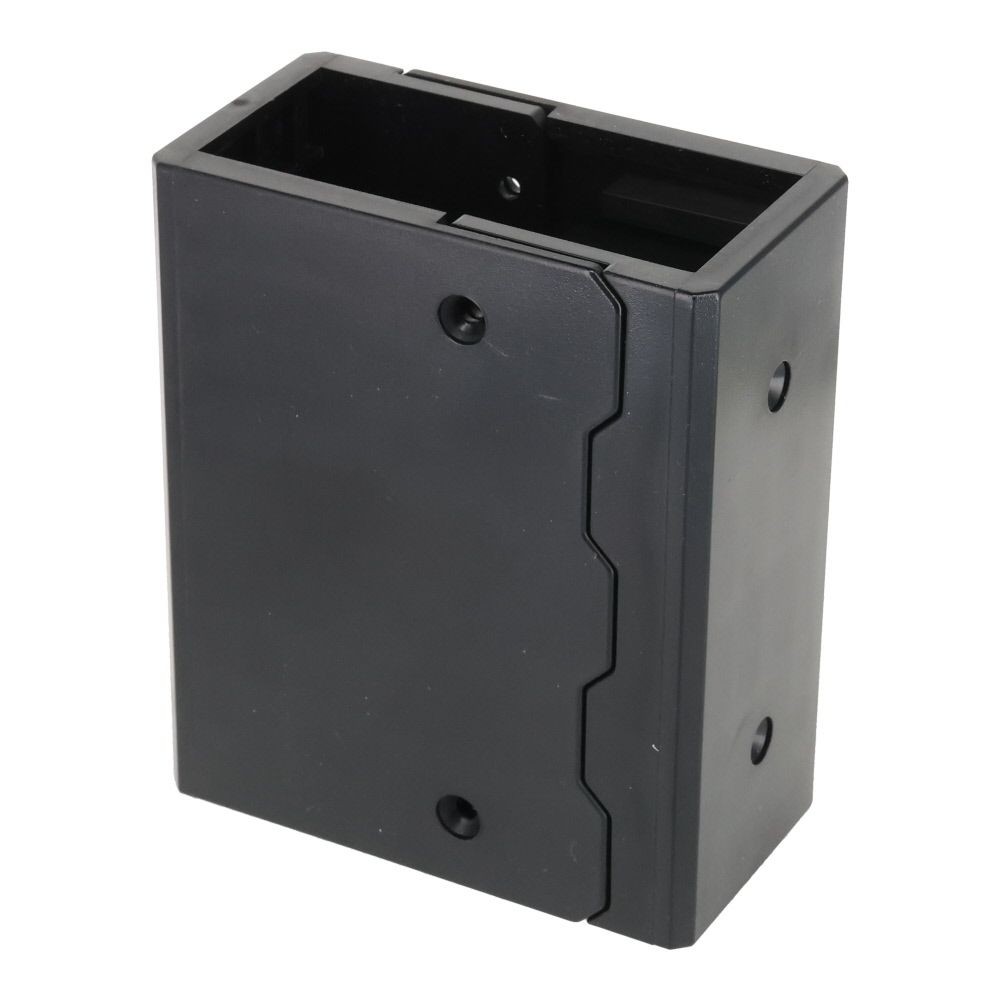 ２ｘ４材中間ジョイント, ブラック, 1個