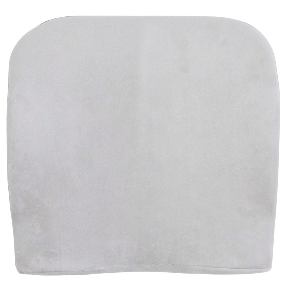 WIZ'A ウイザ　低反発フィットシートクッション, グレー, 約幅39&times;奥行40.5&times;高さ9cm