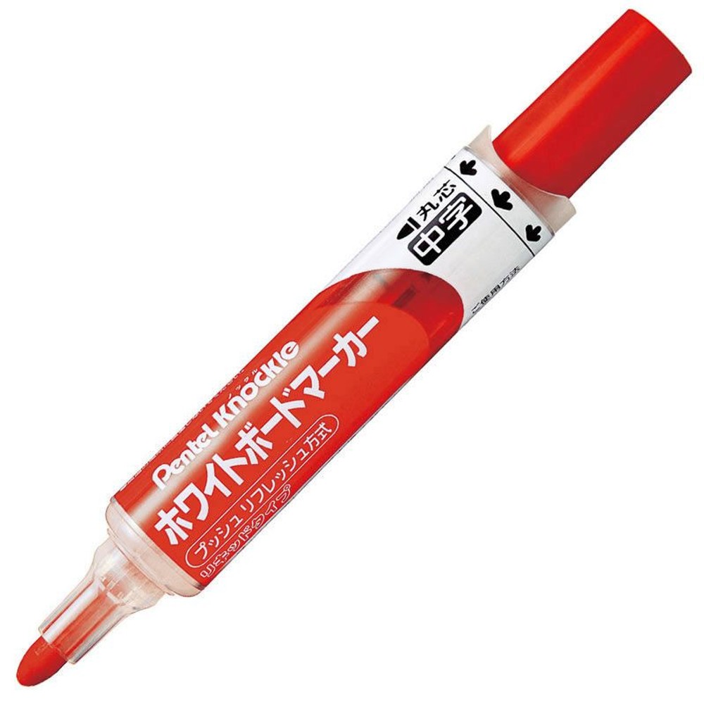ぺんてる　ノックル　中字, 黒, 中字
