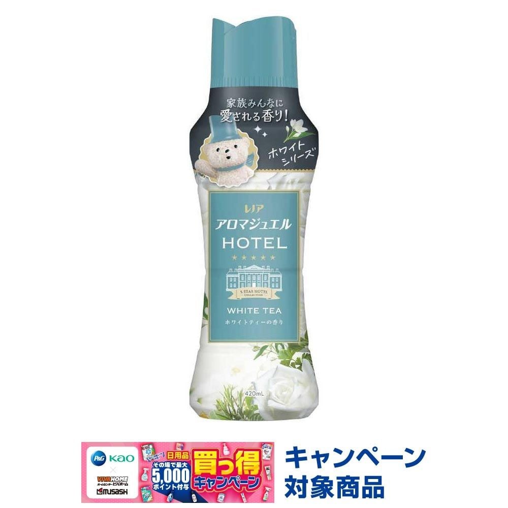 P＆G レノア アロマジュエル ホワイトティーの香り本体 420ml, ホワイトティー, 420ml