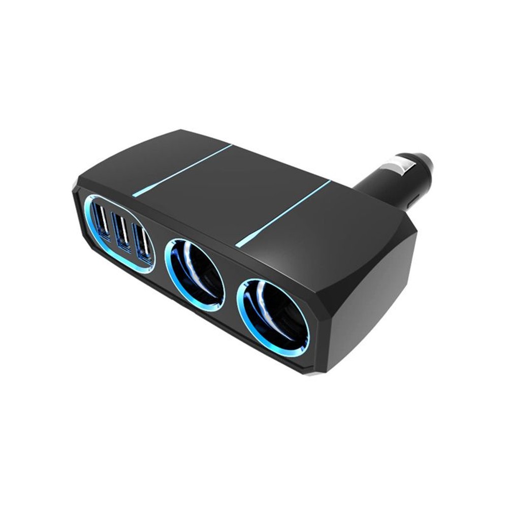 2連ダイレクトソケット3ＵＳＢ7．2Ａ　ＫＸ211, ブラック, 7.2A