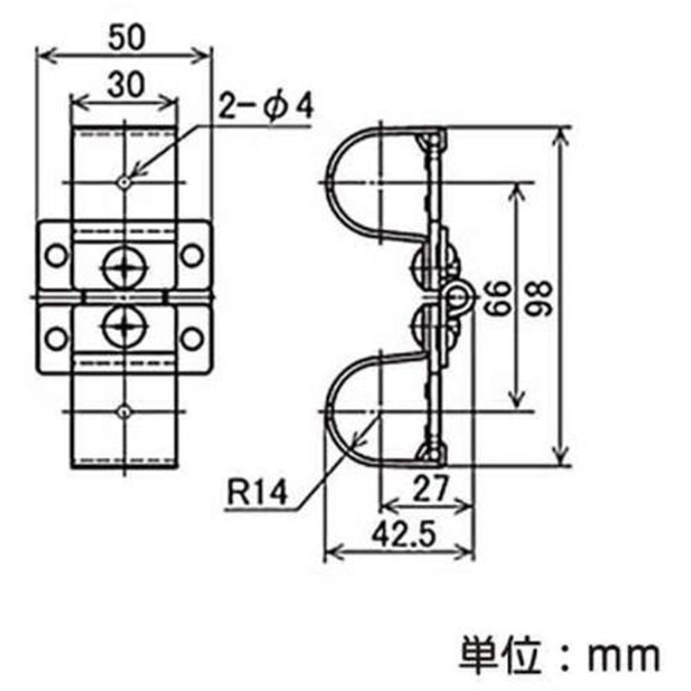YAZAKI 矢崎化工 蝶番 EF-1254 S, その他, EF-1254-S