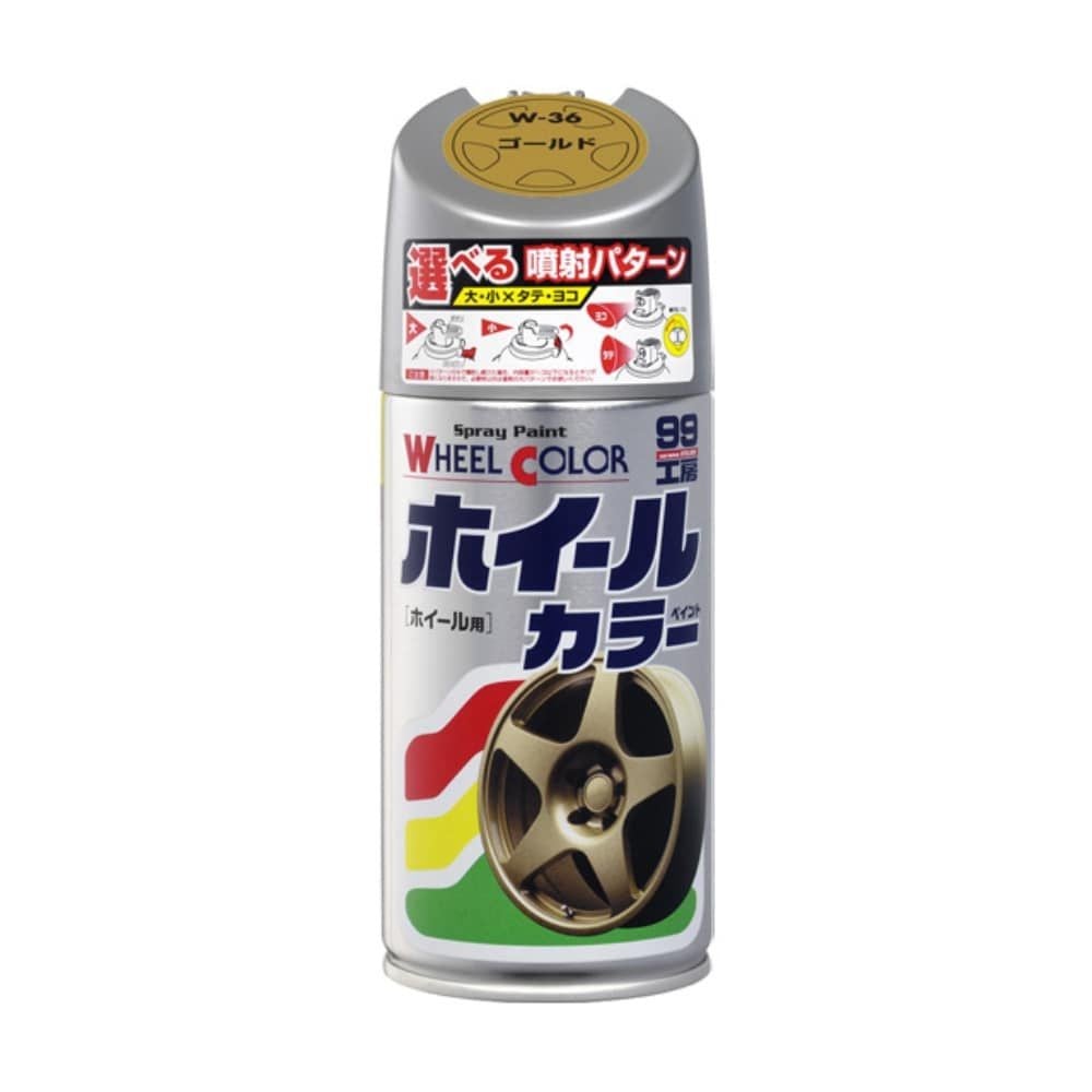 ホイールカラーＧＯ　Ｗ36　07536, ゴールド, 300ml