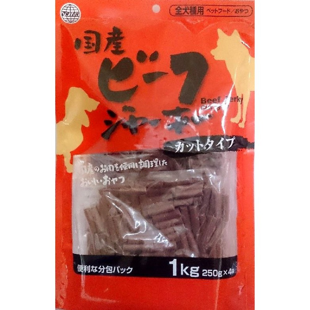 国産ビーフジャーキーカットタイプ１ｋｇ, -, 1.0kg