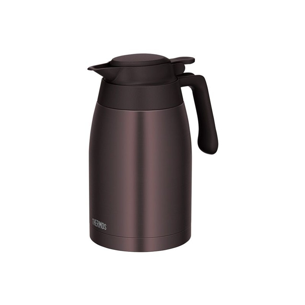 サーモス　ステンレスポット　ＴＴＧー１５００　ＢＷ, ブラウン, 1.5L