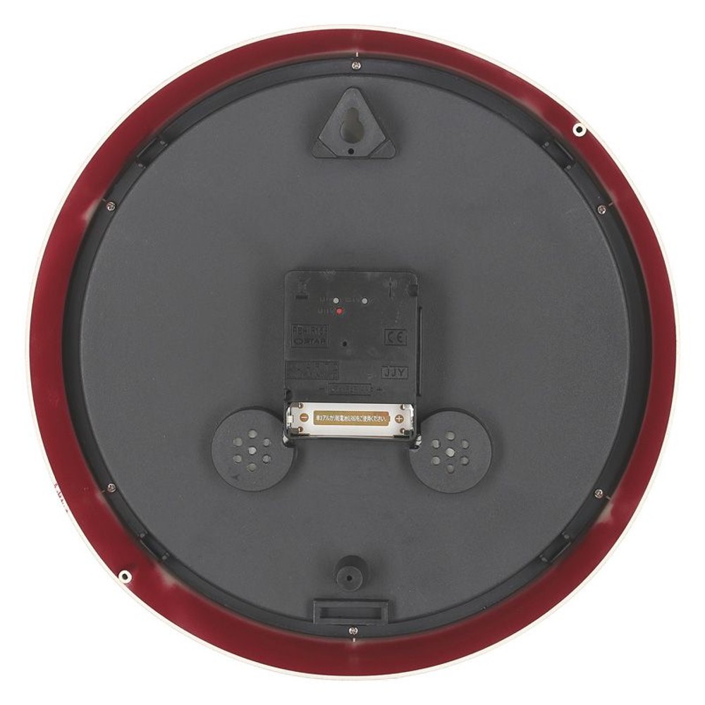 電波掛時計　カペラ　27ｃｍ（27266）, ブラック, 27cm