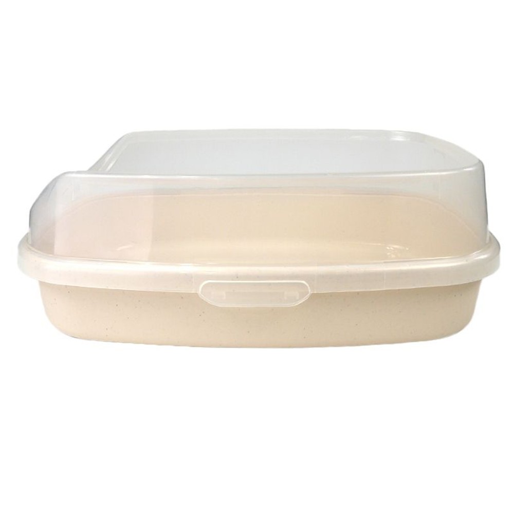 猫用トイレハーフカバー　スコップ付き　ベージュ, その他カラー１, その他サイズ１