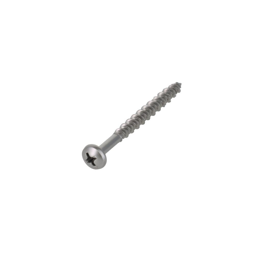 ステン　ハードエッジドライブ　なべ　コンクリート　４&times;４５ｍｍ　１０本入, ステンレス, 4&times;45