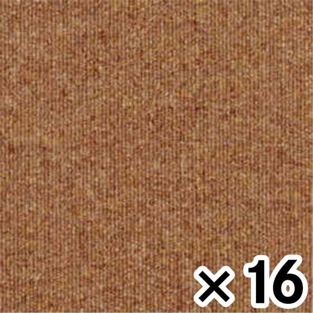タイルカーペットＴＧ1707ーＨＣ17　ＧＤ(ゴールド) &times;16枚セット, ゴールド, 約50&times;50ｃｍ