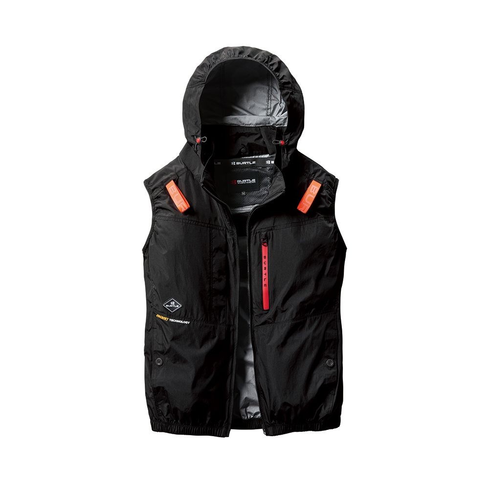 BURTLE AIRCRAFT バートル エアークラフト AC2084 ブラック, ブラック, Mサイズ