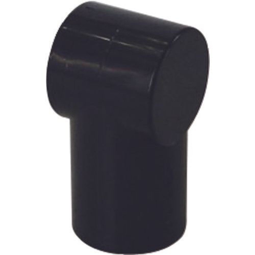 YAZAKI 矢崎化工 イレクタープラスチックジョイント J-118A S コーナー用 Φ28用, ブラック, J-118A S