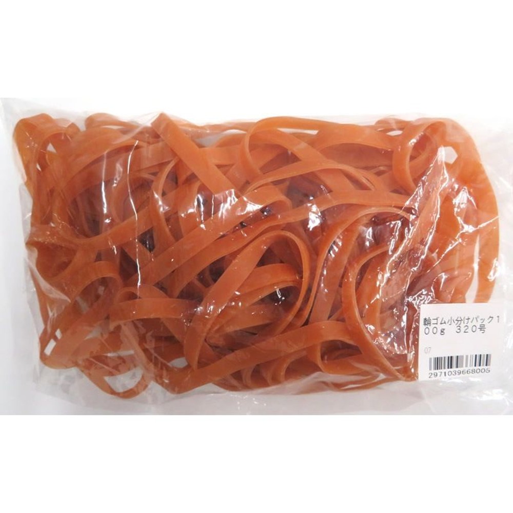 輪ゴム　小分けパック　１００ｇ, アメ（200）, 200号