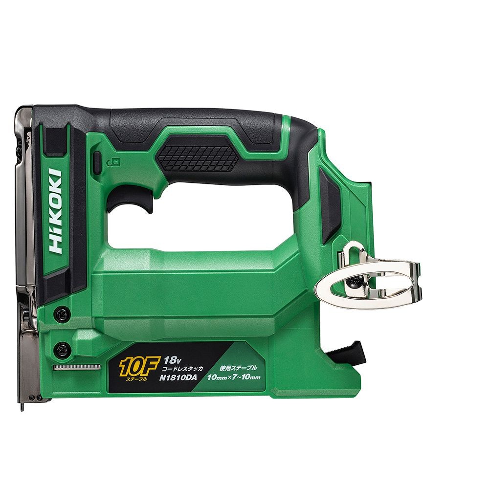 ハイコーキ　HIKOKI １８Ｖタッカ（本体のみ） N1810DA (NN), グリーン, N1810DA (NN)